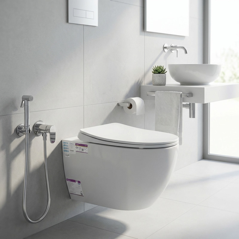 توالت فرنگی والهنگ گاتریا مدل لئو