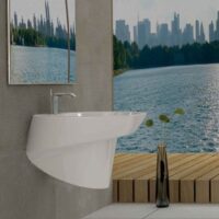 روشویی نیم پایه والهنگ گلسار مدل الیت