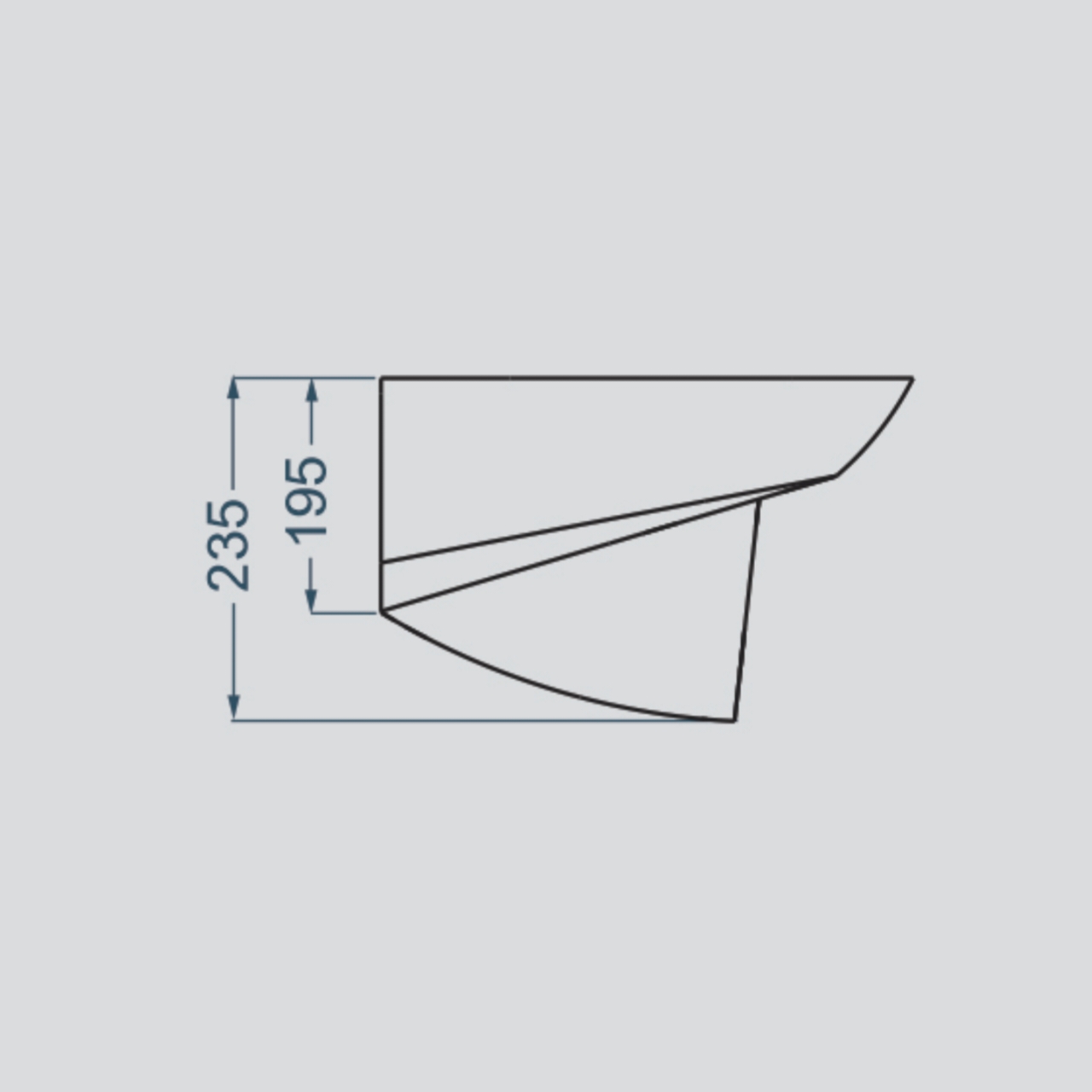 روشویی نیم پایه والهنگ گلسار مدل الیت