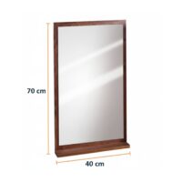آینه چارسو مدل ولا Vela (سایز 70 × 40)