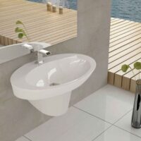 روشویی نیم پایه والهنگ گلسار مدل الیت