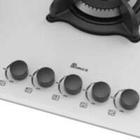 اجاق گاز صفحه ای شیشه ای بیمکث مدل MG 5097 سفید