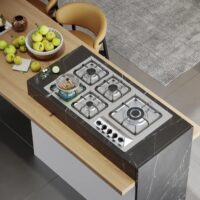 اجاق گاز صفحه ای بیمکث مدل MG 5079 استیل