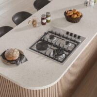 اجاق گاز صفحه ای بیمکث مدل ۰۰۷۰ استیل