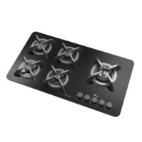 اجاق گاز صفحه ای شیشه ای بیمکث مدل DG-2205 دیفندی