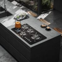 اجاق گاز صفحه ای شیشه ای بیمکث مدل DG-2205 دیفندی