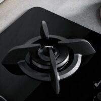 اجاق گاز صفحه ای شیشه ای بیمکث مدل DG-2205 دیفندی