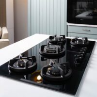 اجاق گاز صفحه ای شیشه ای بیمکث مدل IG-2104 مشکی