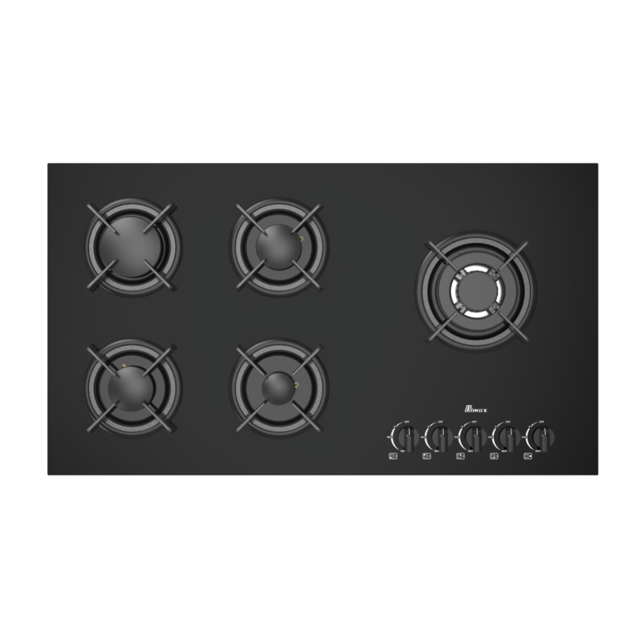 اجاق گاز صفحه ای شیشه ای بیمکث مدل IG-2103 مشکی