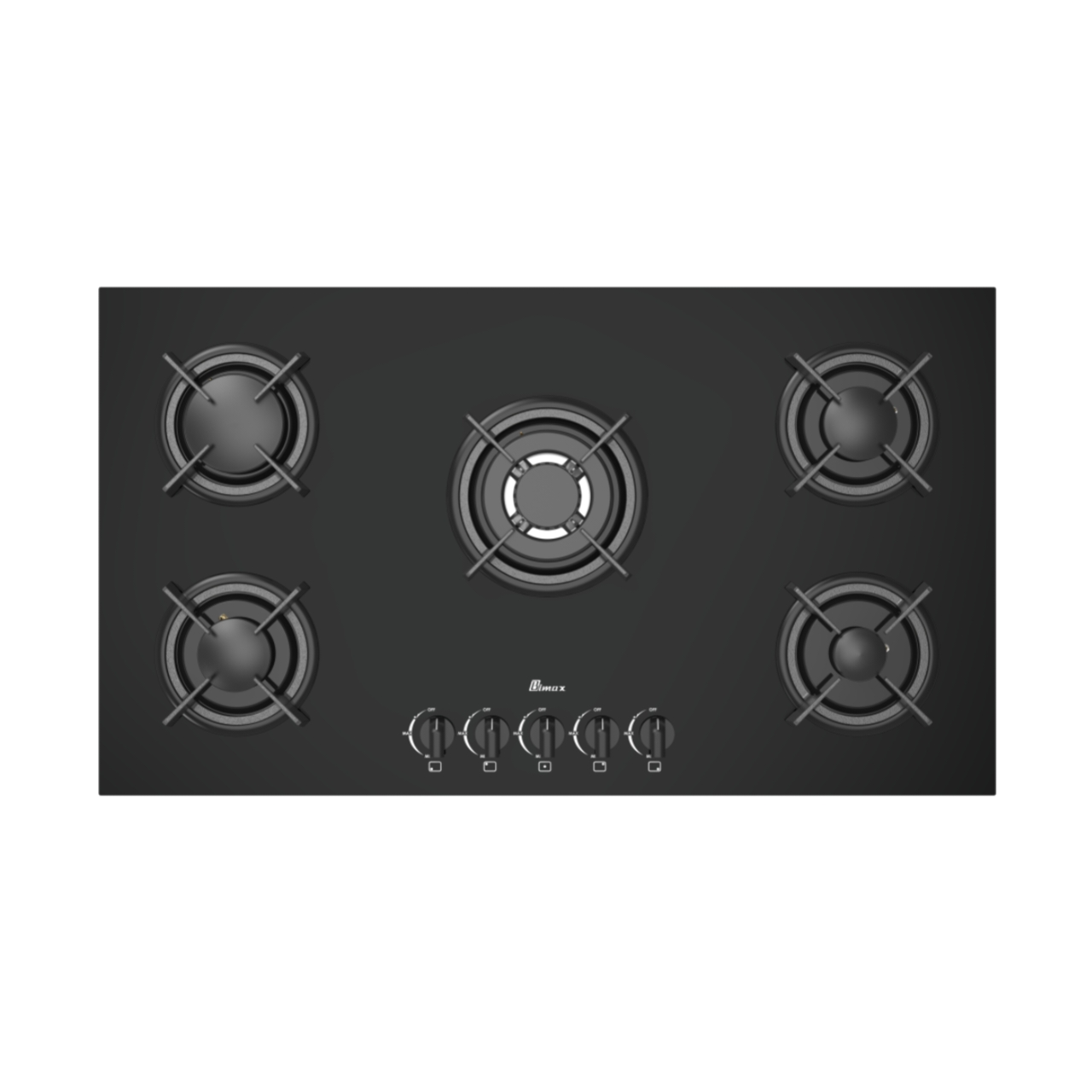 اجاق گاز صفحه ای شیشه ای بیمکث مدل IG-2104 مشکی