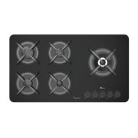 اجاق گاز صفحه ای شیشه ای بیمکث مدل DG-2205 دیفندی