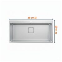 سینک ظرفشویی استیل البرز مدل 958