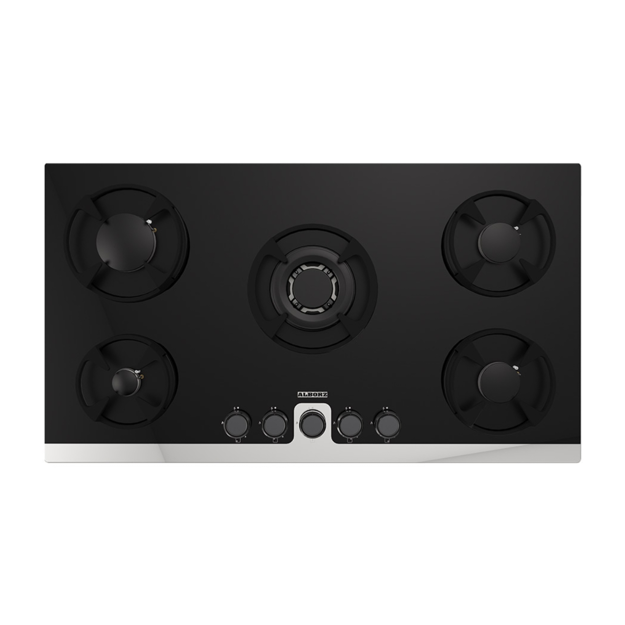 اجاق گاز صفحه ای شیشهای استیل البرز مدل G 5914