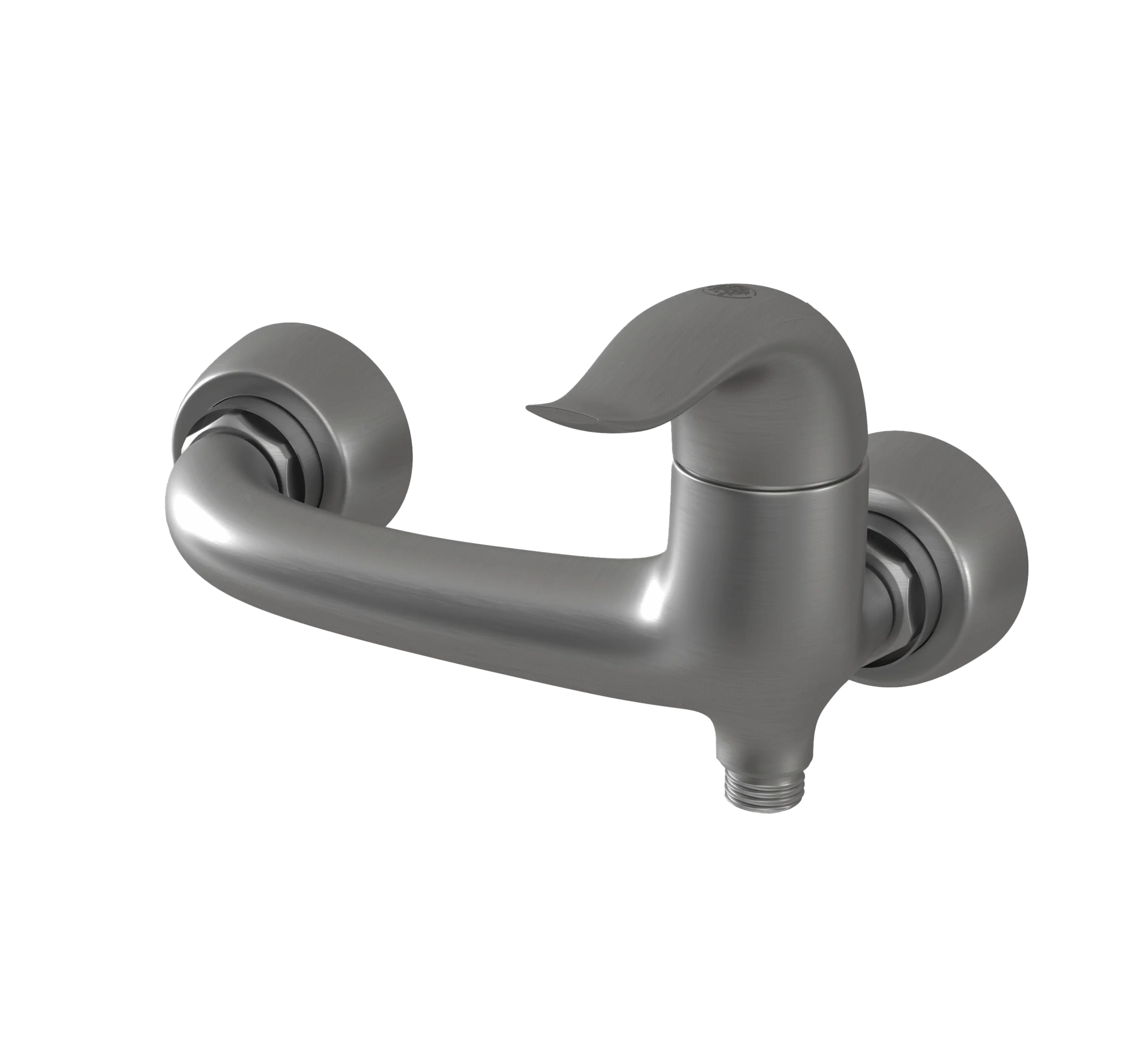 شیر توالت کسری مدل کاسپین کروم مات