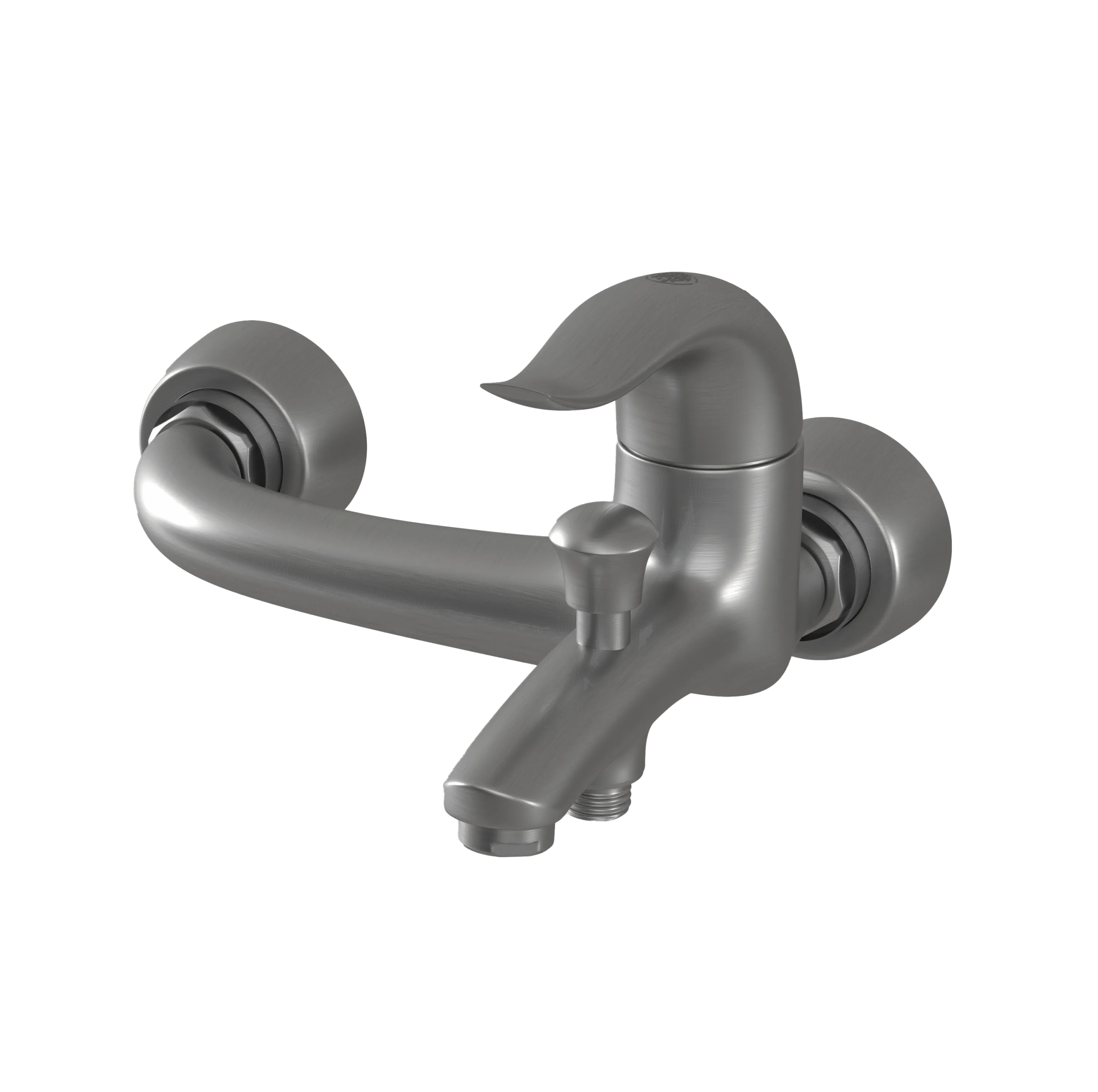 شیر دوش کسری مدل کاسپین کروم مات