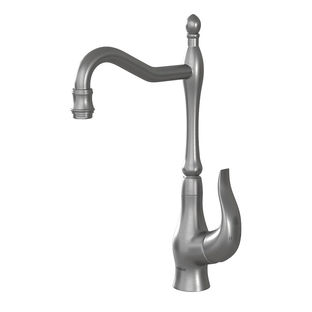 شیر ظرفشویی کسری مدل کاسپین کروم مات