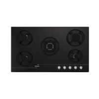 اجاق گاز صفحه ای شیشه‌ای استیل البرز مدل G 5911 با قطعات ایتالیایی