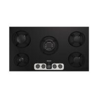 اجاق گاز صفحه ای شیشه‌ای استیل البرز مدل G 5918 با قطعات ایتالیایی