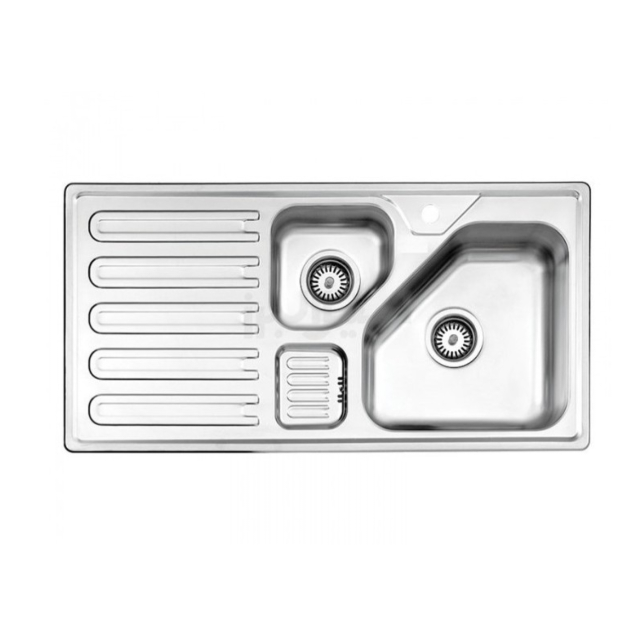 سينک ظرفشویی توکار استیل البرز مدل 824