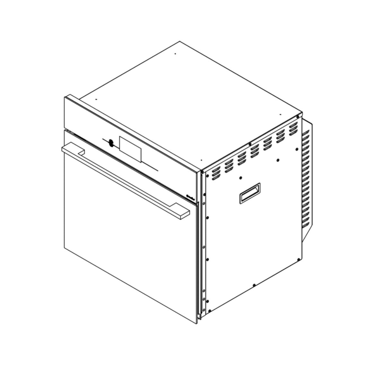 فر توکار برقی کن مدل فابیو Fabio مشکی
