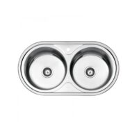 سینک ظرفشویی توکار استیل البرز مدل 750 dis