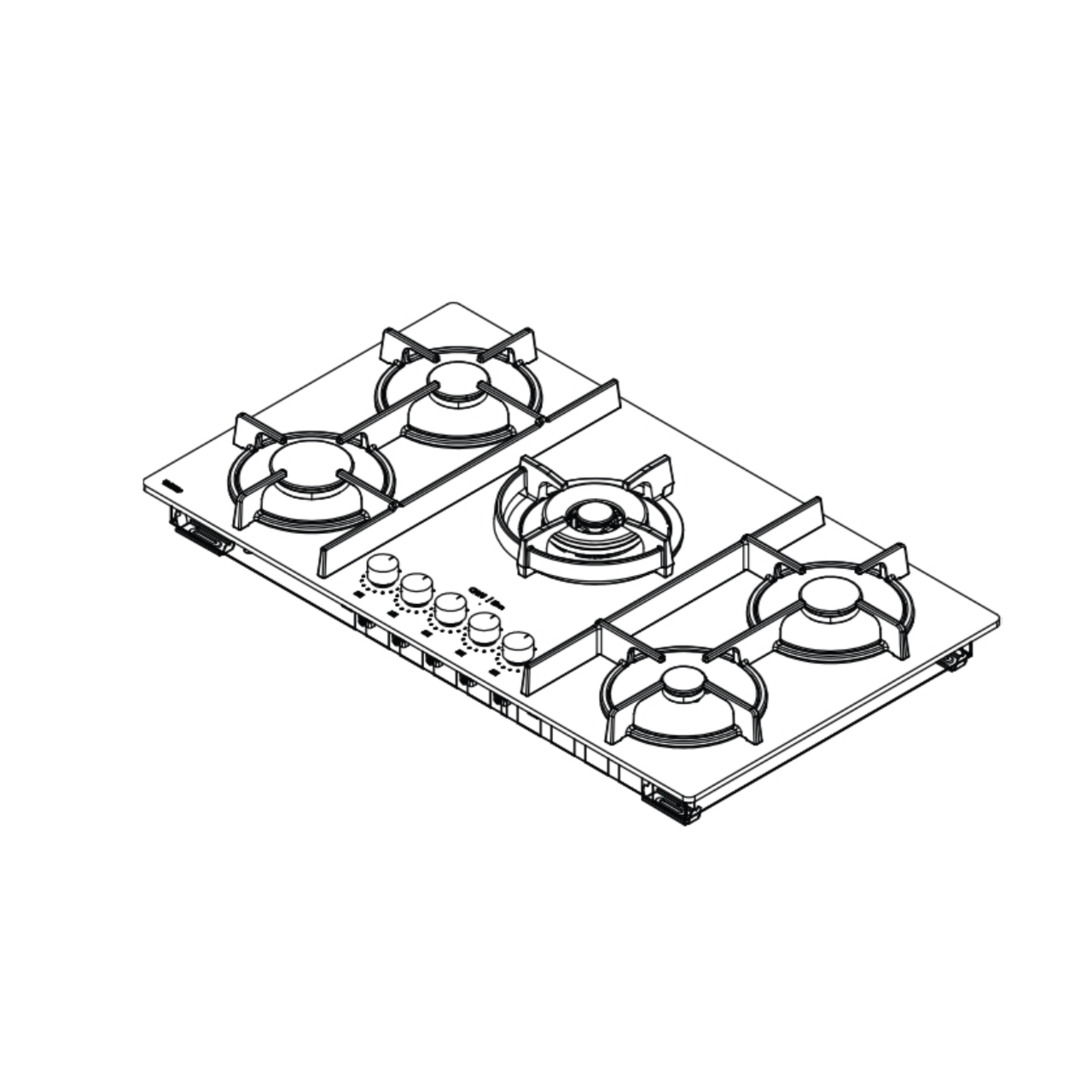 اجاق گاز کن مدل نووا NOVA قطعات ایتالیای ی multi ste