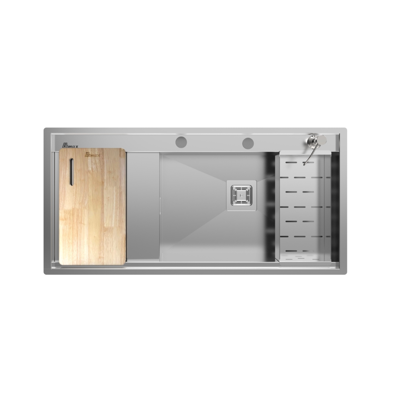 سینک ظرفشویی باکسی پله‌دار بیمکث مدل 4710