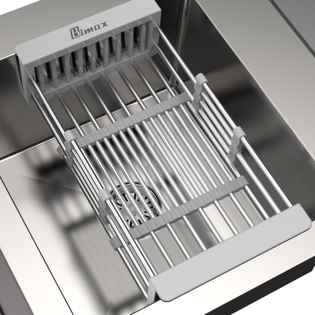 سینک ظرفشویی باکسی توکار بیمکث مدل 741