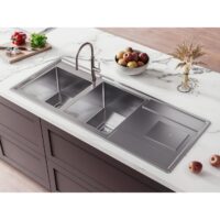 سینک ظرفشویی باکسی توکار بیمکث مدل 741