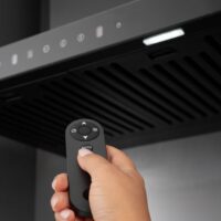 هود شومینه ای فلت بیمکث مدل 1301 سایز 90 مشکی