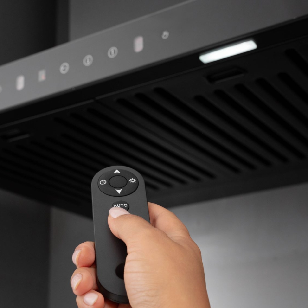 هود شومینه ای فلت بیمکث مدل 1301 سایز 90 مشکی