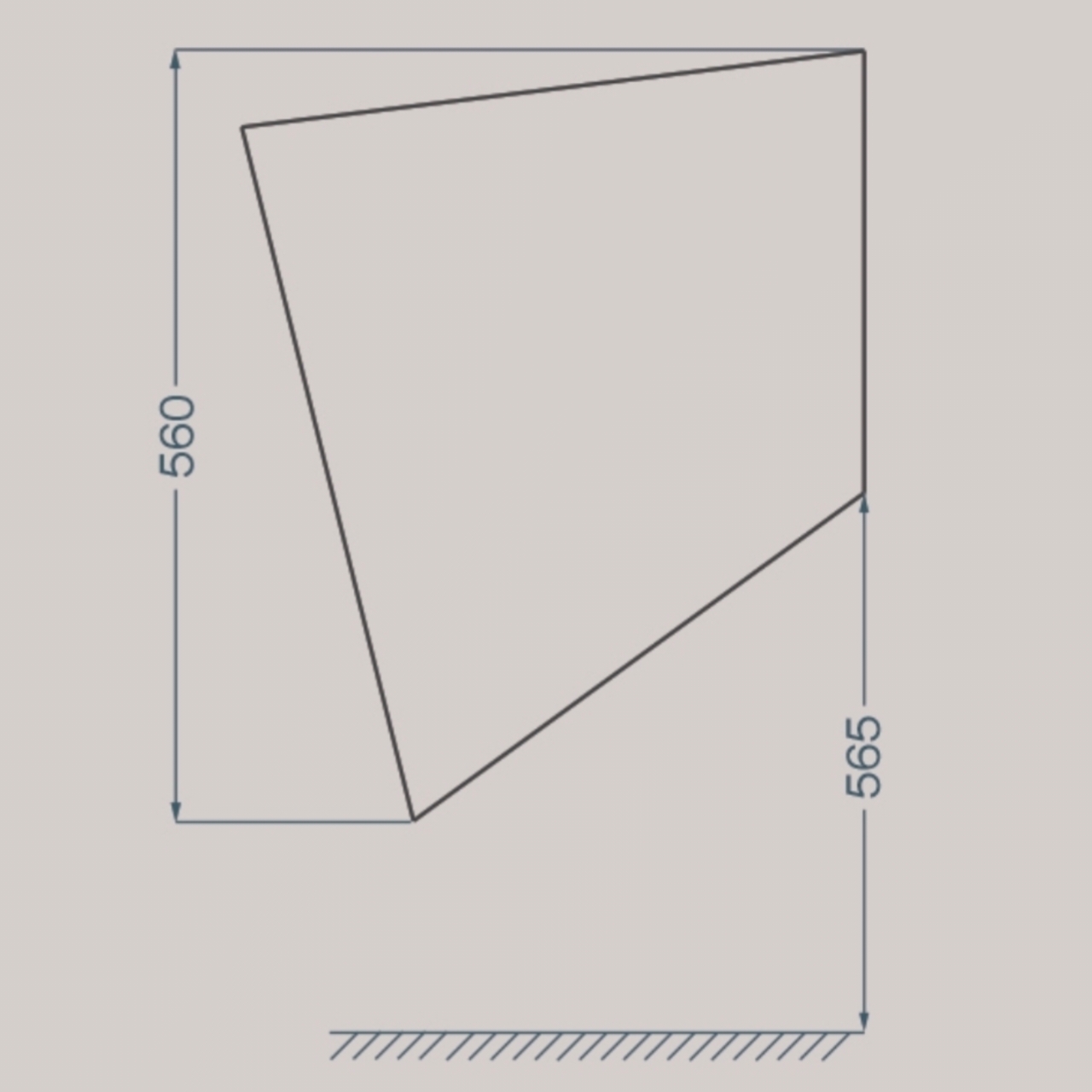 روشویی نیم پایه والهنگ گلسار مدل الگانت