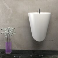 روشویی نیم پایه والهنگ گلسار مدل الگانت