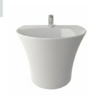 روشویی نیم پایه والهنگ گلسار مدل رومنس