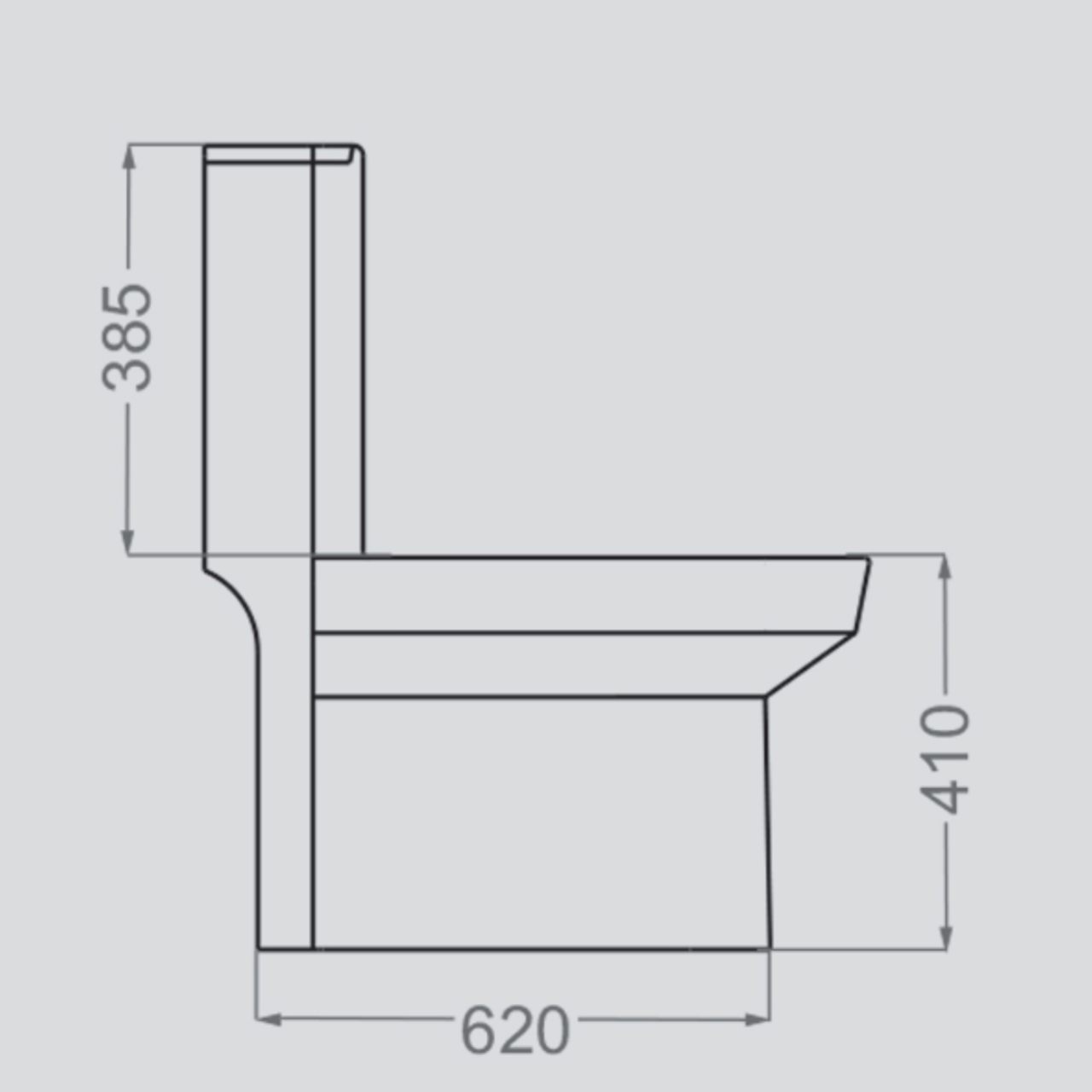 توالت فرنگی گلسار مدل ایمنس