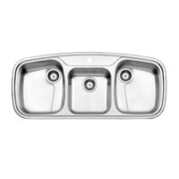 سينک ظرفشویی توکار استیل البرز مدل 624 سایز 50 dis