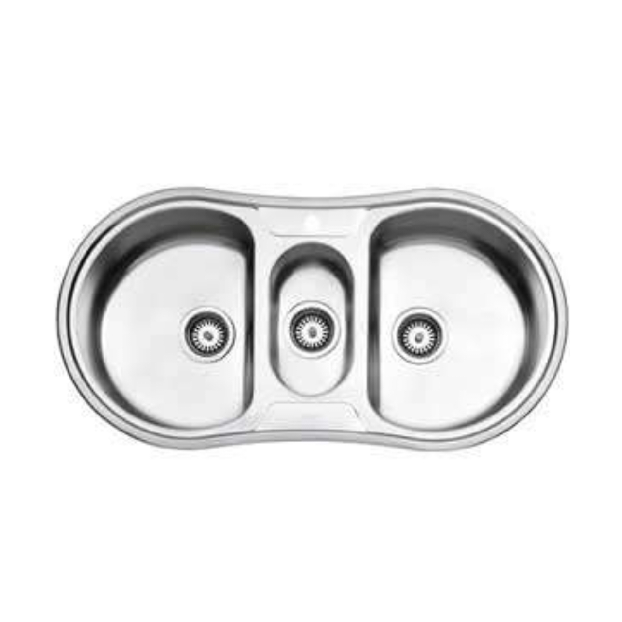 سينک ظرفشویی توکار استیل البرز مدل 720 سایز 50 dis