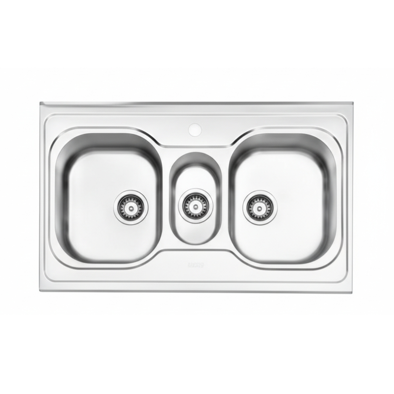 سينک ظرفشویی روکار استیل البرز مدل 520 سایز 60 dis