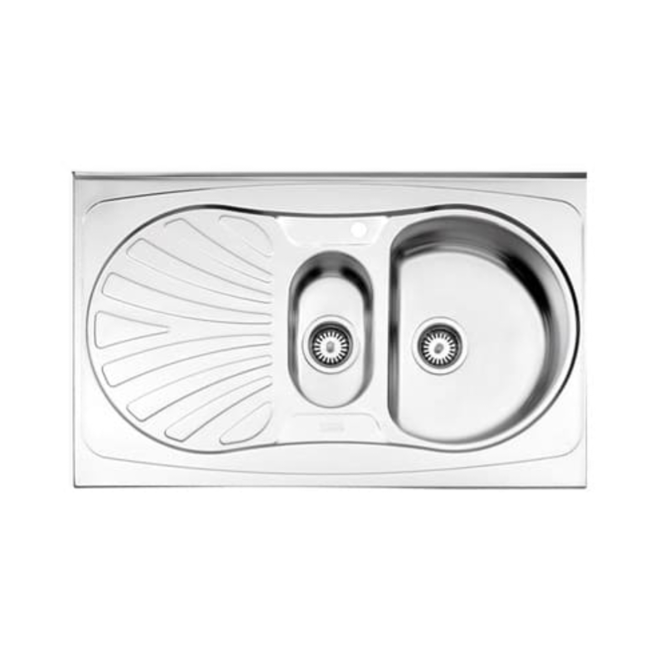 سينک ظرفشویی روکار استیل البرز مدل 710/60 dis