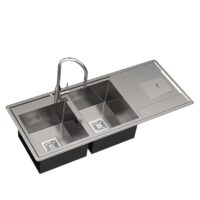 سینک ظرفشویی باکسی توکار بیمکث مدل 741