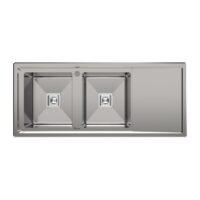 سینک ظرفشویی باکسی توکار بیمکث مدل 743