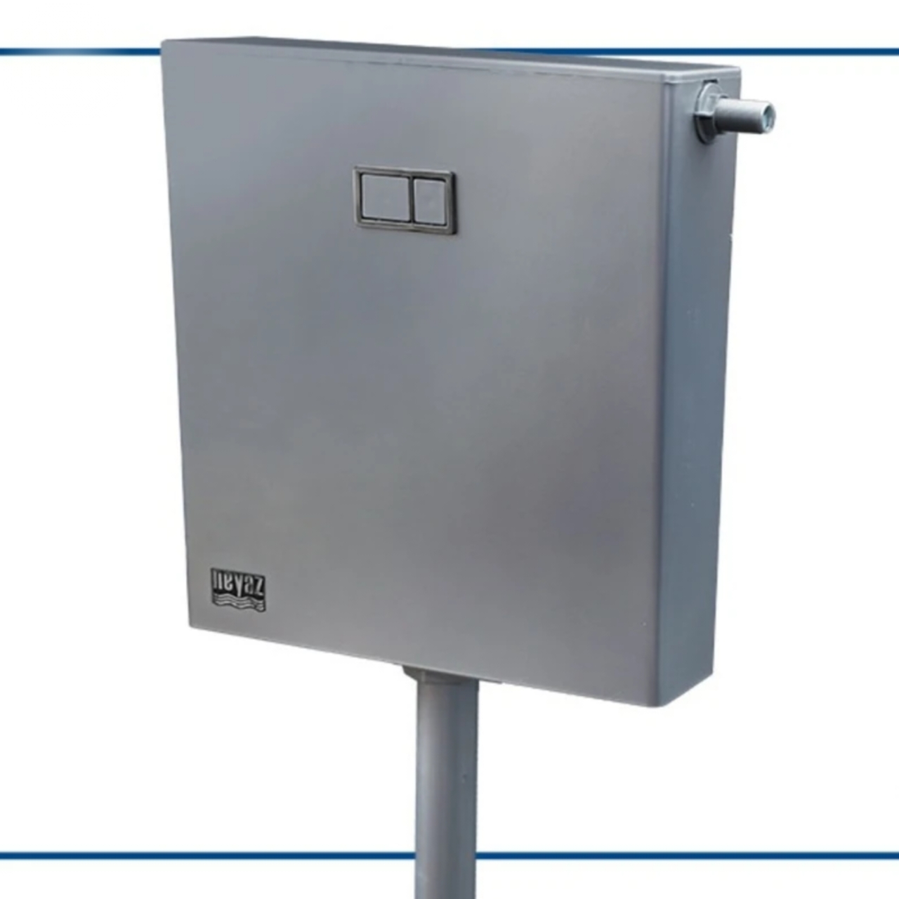 فلاش تانک نیاز سیلور مات